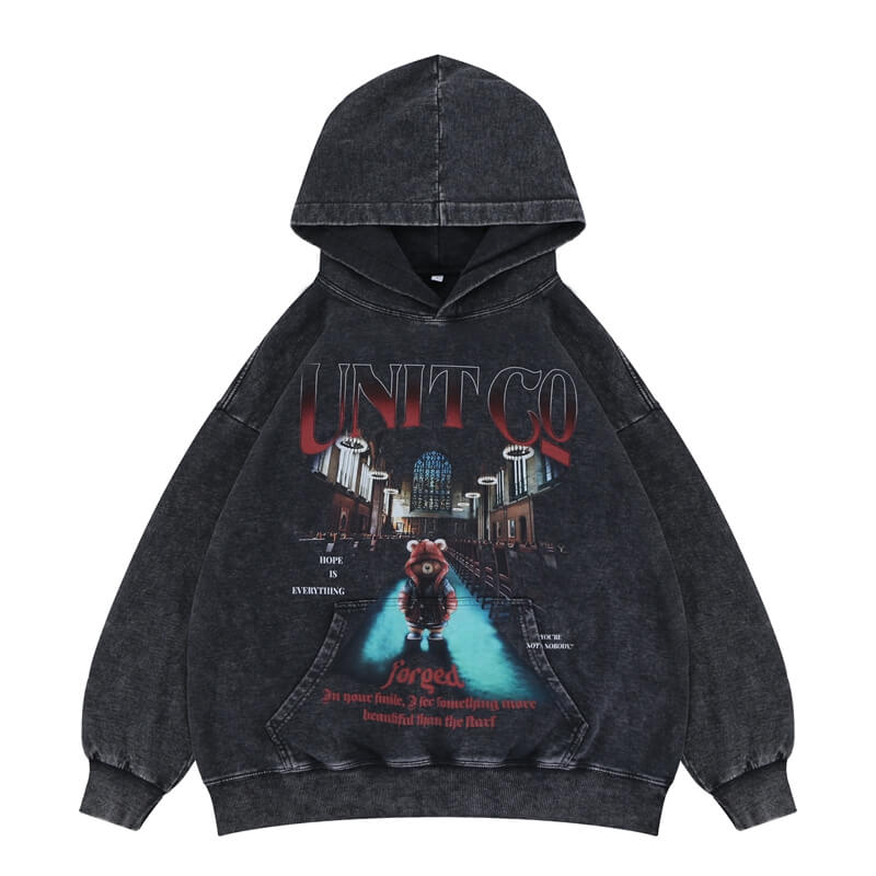 "The Last Supper" Comfort Vintage Wash Graphic Hoodie