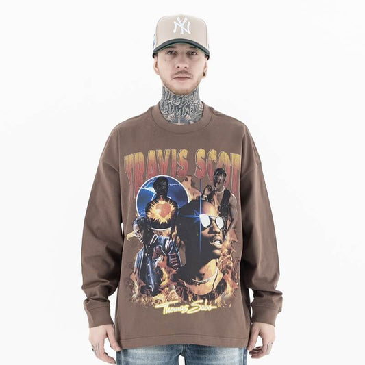 "The Last Supper" Comfort Vintage Wash Graphic Hoodie